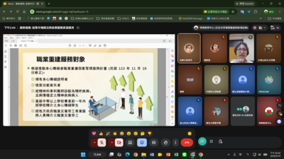 1150910［選修進階］- 就業市場概況與就業服務資源運用 - 吳亭芳 11